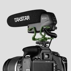 Takstar SGC-600 DSLR Kamera Fotoğraf Makinesi Uyumlu Shotgun Condenser Mikrofon