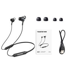 Takstar AW1 Mikrofonlu Bluetooth Spor Kulaklık Siyah