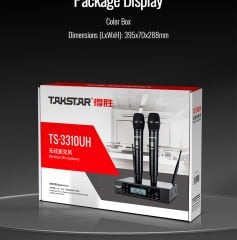 TAKSTAR TS-3310UH Kablosuz Mikrofon 2li set