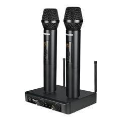 TAKSTAR X3HH Çift El Telsiz wireless kablosuz Mikrofon UHF 32 kanal