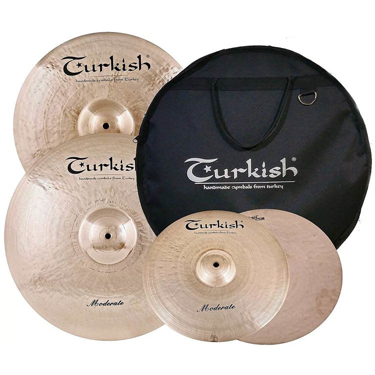 Turkish M-Set-3 14''Hihat, 16''Crash, 20''Ride + Bag