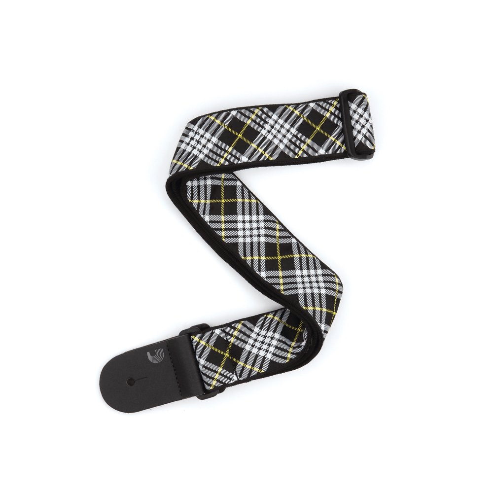 DADDARIO GİTAR ASKISI DOKUMA TARTAN BK & WT T20W1503