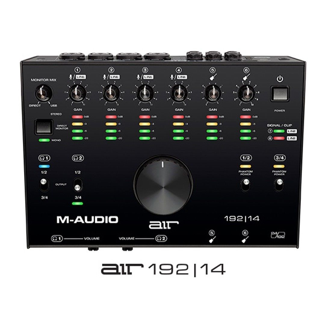 M-Audio Air 192-14 Midi Girişli Yeni Nesil Usb Ses Kartı