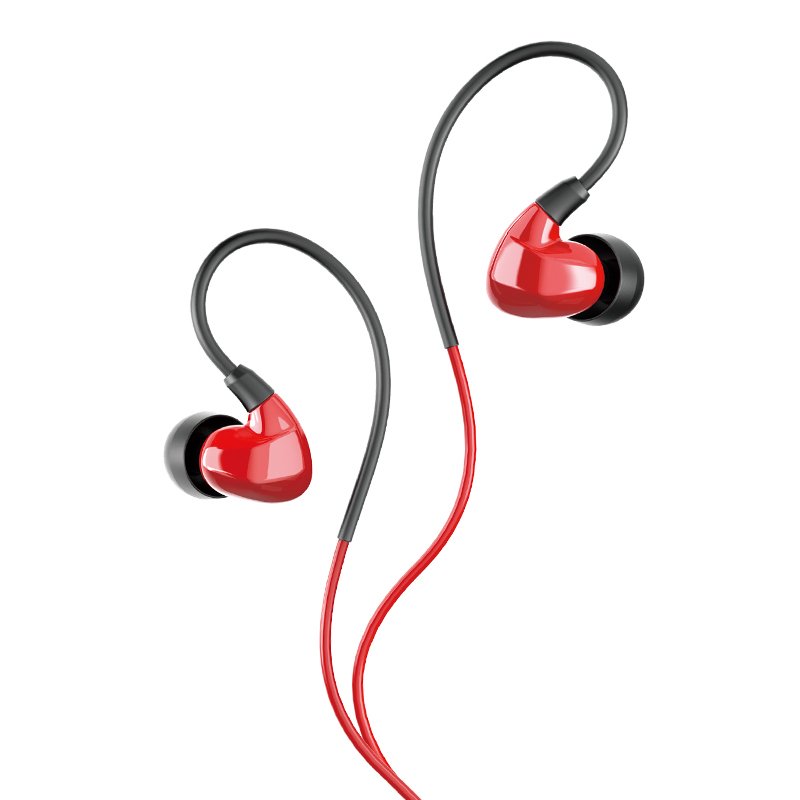 Takstar TS-2260 IEM Kulak içi Monitör Kulaklık ts2260 Kırmızı