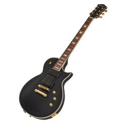 New Orleans NLP1000MX Çift Humbucker Manyetikli Mat Siyah Les Paul Elektro Gitar