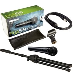 Shure PGA58-BTS Vocal Mikrofon Paketi