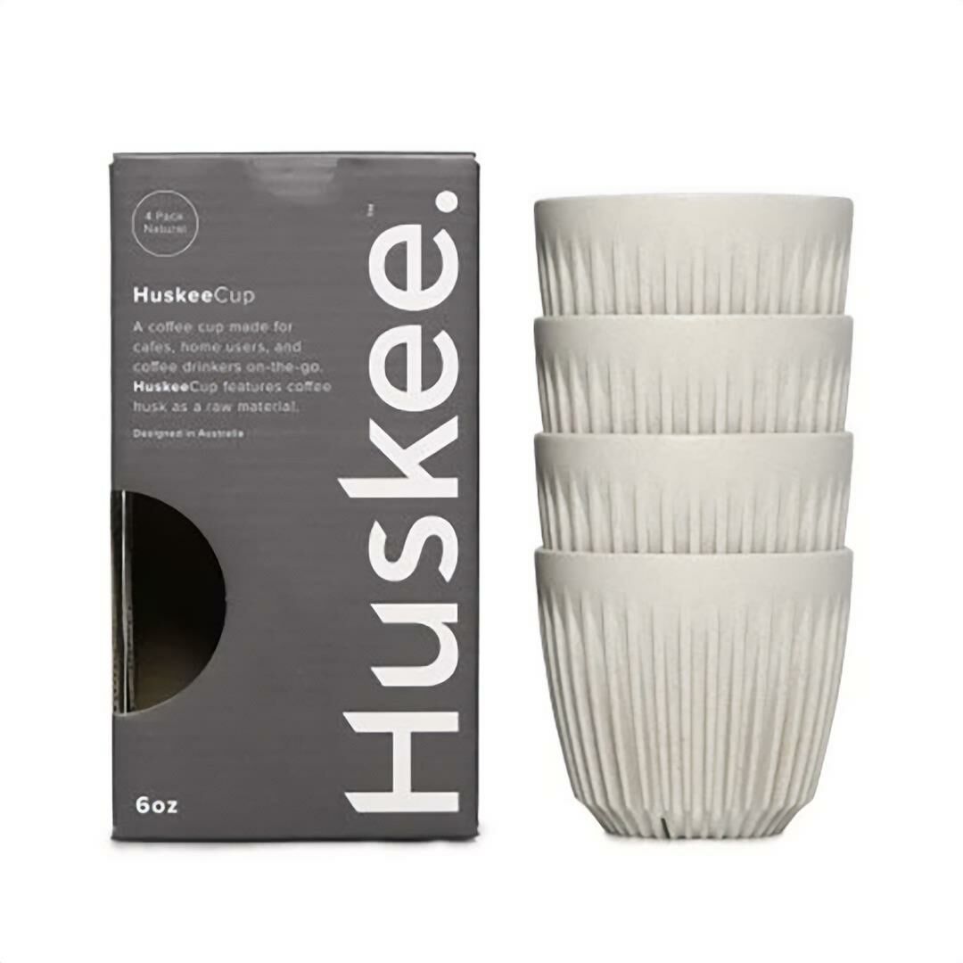 Huskee Cup 4 x 177 ml Natural
