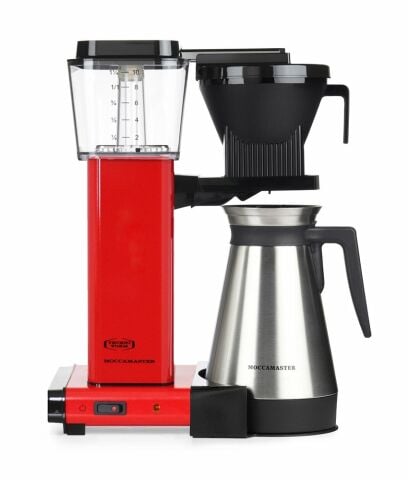 Moccamaster Filtre Kahve Makinesi - Termoslu Kırmızı