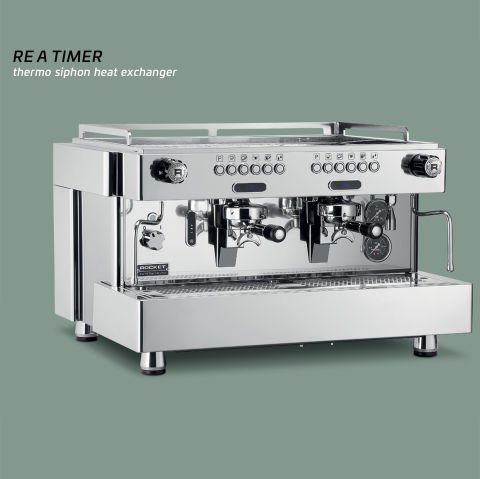 Rocket REA Timer Espresso Makinesi Inox