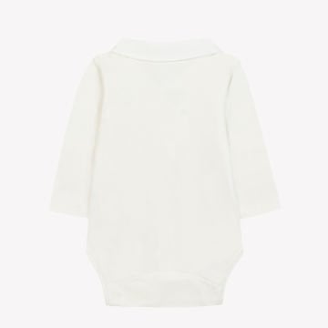 Erkek Bebek Yakası Nakışlı Body