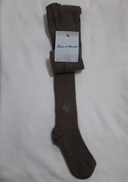 Kız Bebek Bileği Taşlı Külotlu Çorap