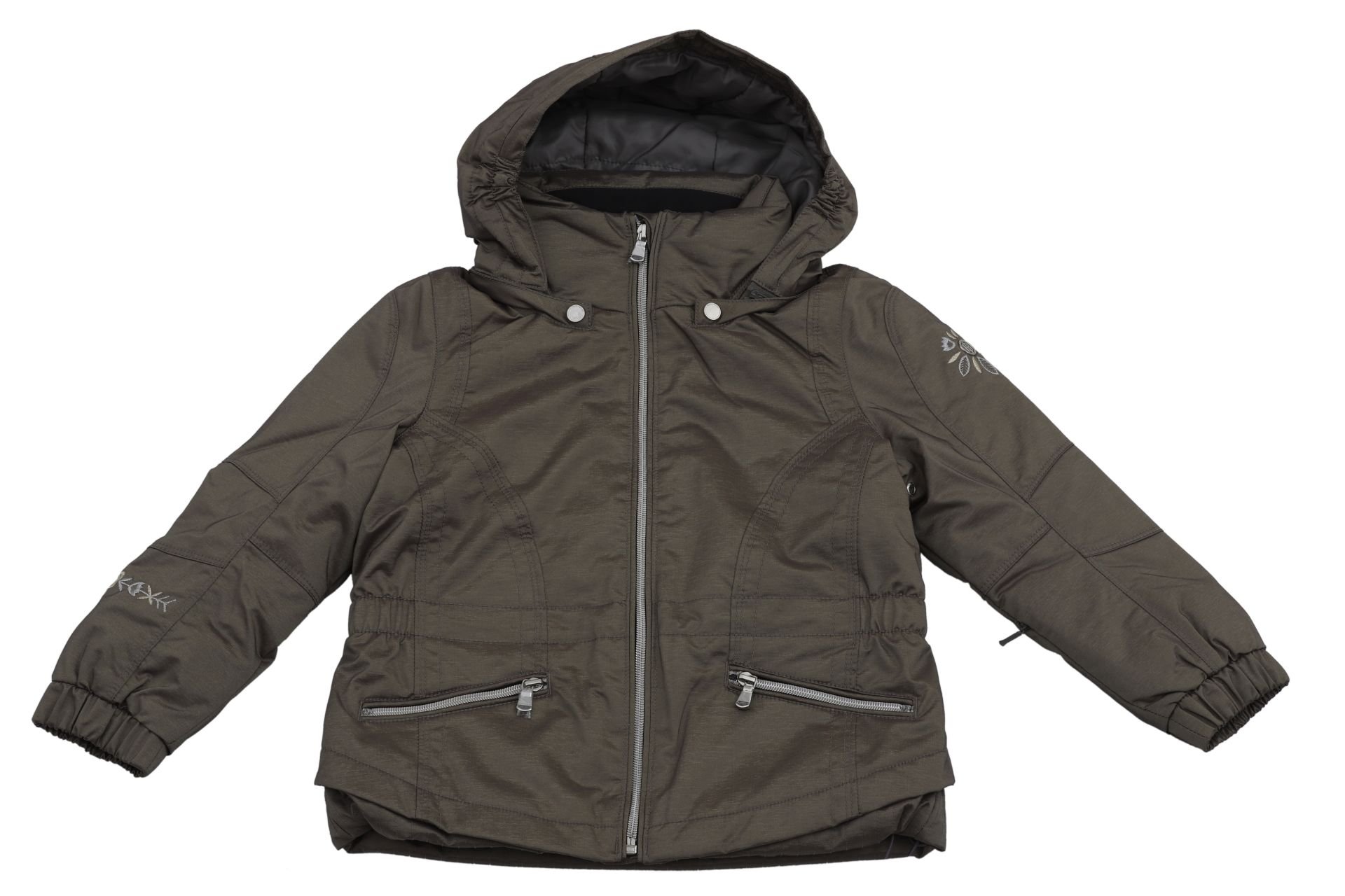 Kız Çocuk Kayak Montu Bronz