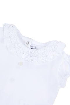 Kız Bebek Dantel Yakalı Body