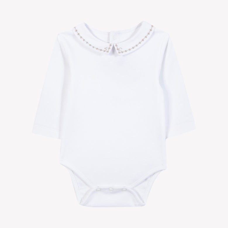 Erkek Bebek Yakası Nakışlı Ceremonie Body