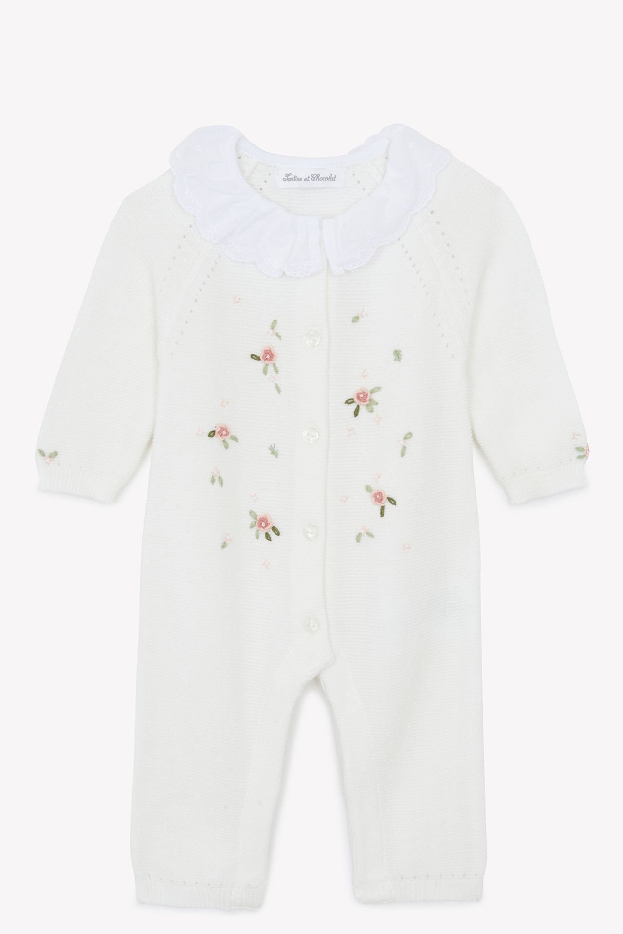 Kız Bebek Triko Tulum