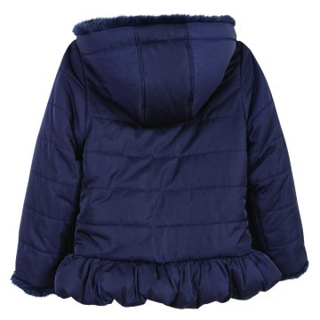 Kız Çocuk Çift Taraflı Dudun Mont