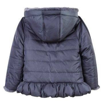 Kız Çocuk Çift Taraflı Dudun Mont