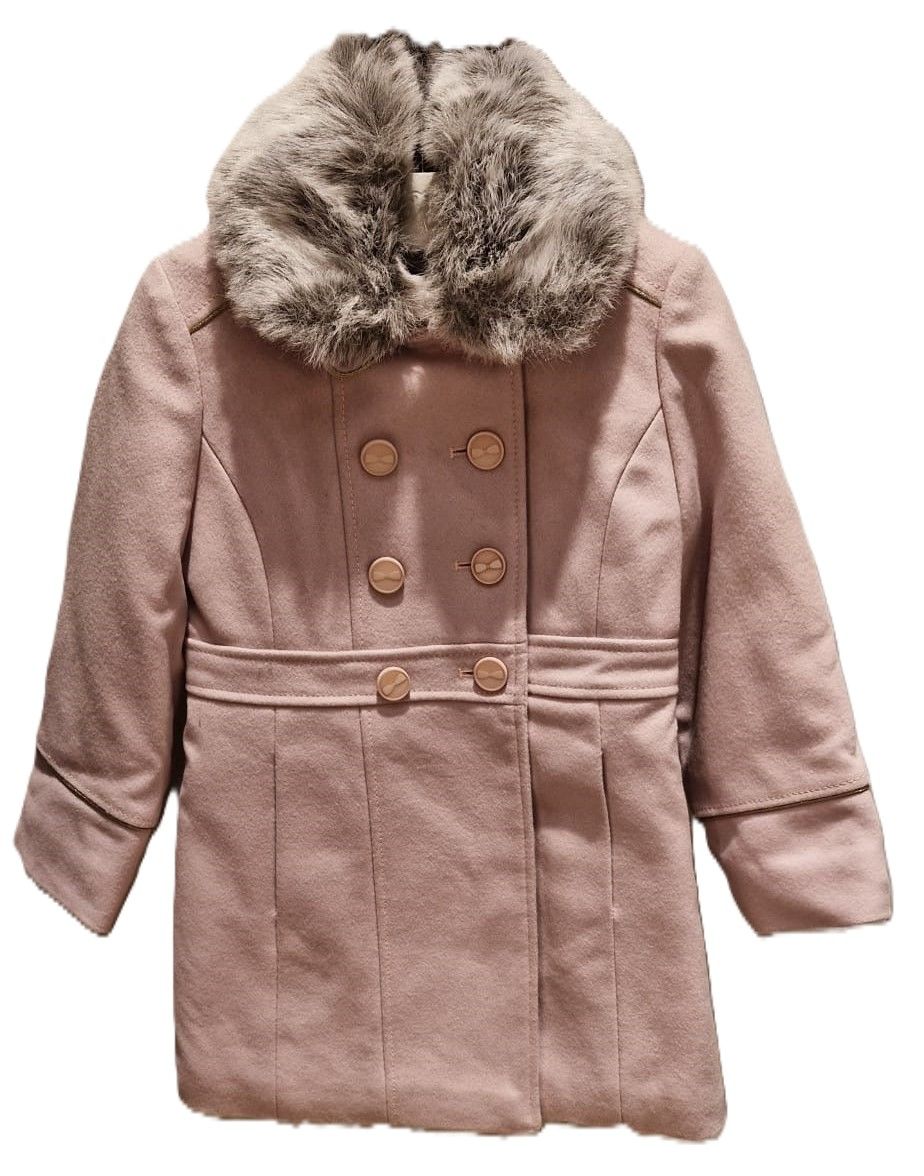 Kız Çocuk Yün Manto