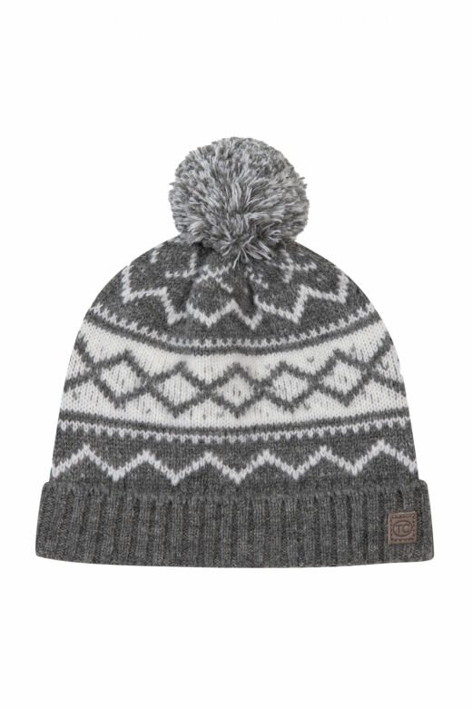 Erkek Çocuk Desenli Yün Şapka