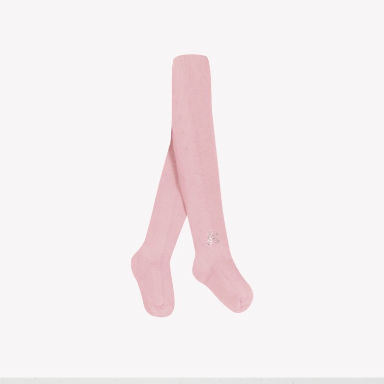 Kız Bebek Bileği Taşlı Külotlu Çorap