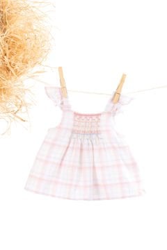 Kız Bebek Koton Tunik+ Bloomer Set