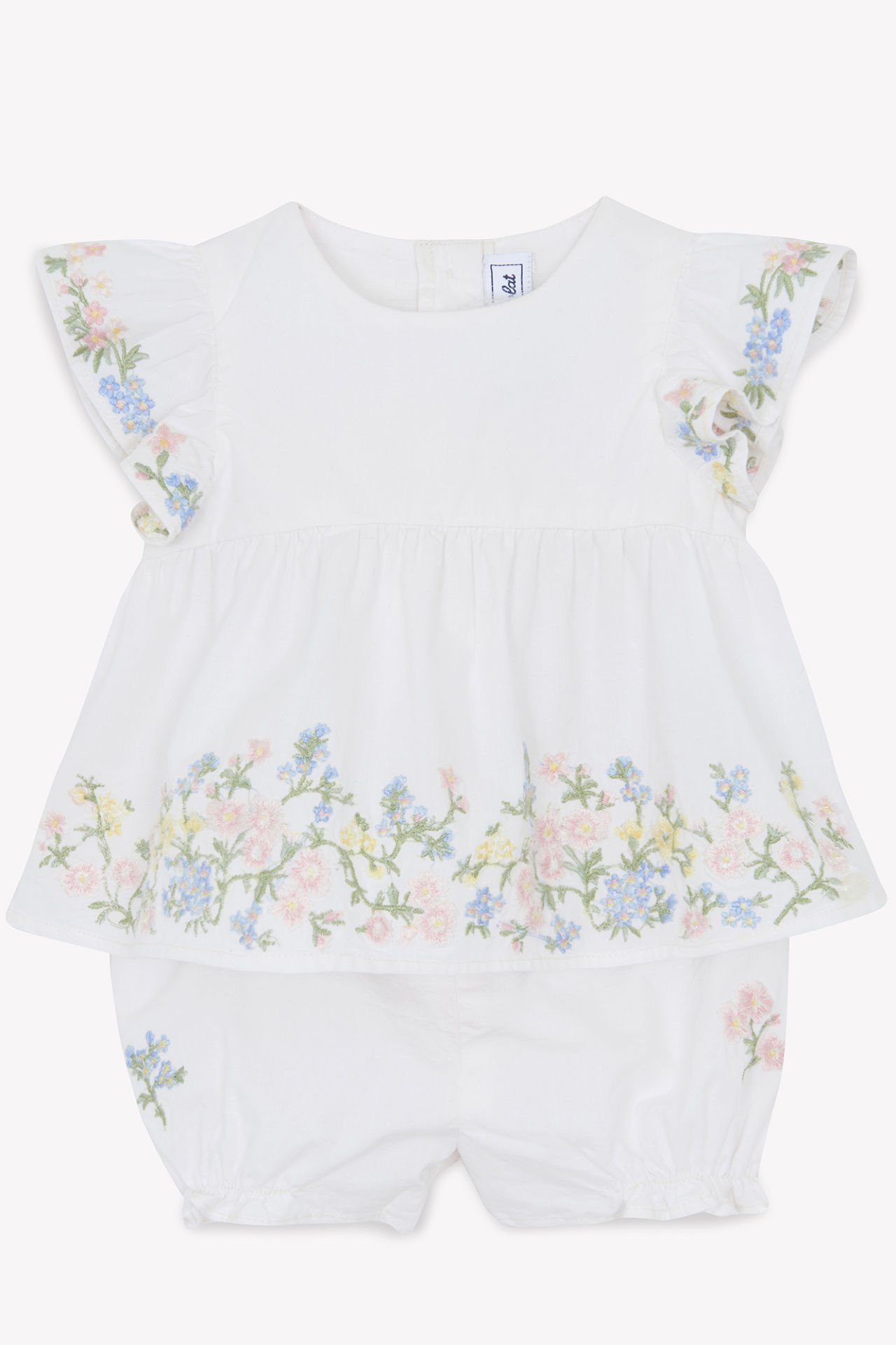 Kız Bebek Tunik + Bloomer Set