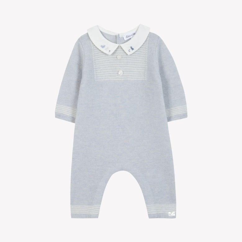 Erkek Bebek Yün Combilong