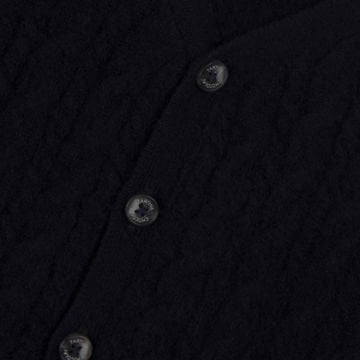 Erkek Çocuk Saç Örgülü Kaşmir Hırka