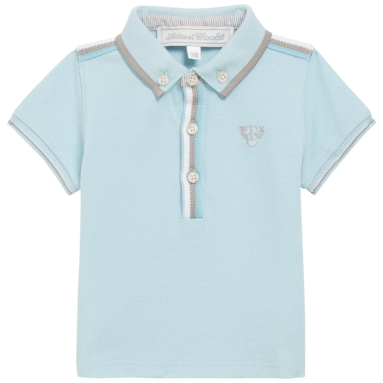 Erkek Bebek Polo Yaka T-Shirt