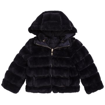 Kız Çocuk Çift Taraflı Dudun Mont