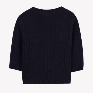 Erkek Çocuk Saç Örgülü Kazak