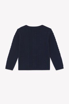 Erkek Çocuk Saç Örgülü Kazak