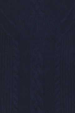 Erkek Çocuk Saç Örgülü Kazak