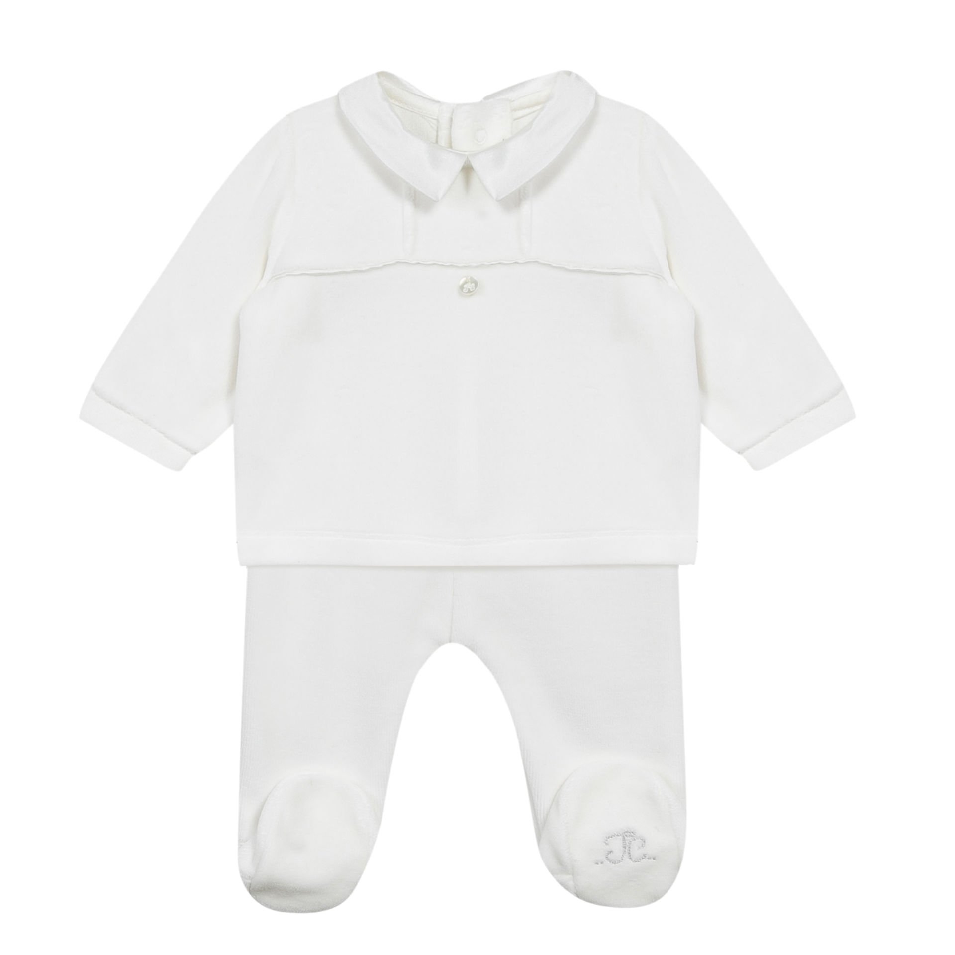 Bebek Bluz + Pantalon Set