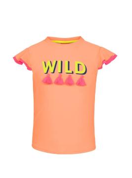 Kız Çocuk UV Korumalı T-Shirt Wild