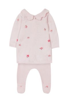 Kız Bebek Pantalon + Bluz Set