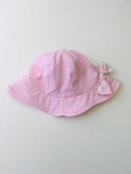 Kız Bebek Pembe Fiyonklu Şapka