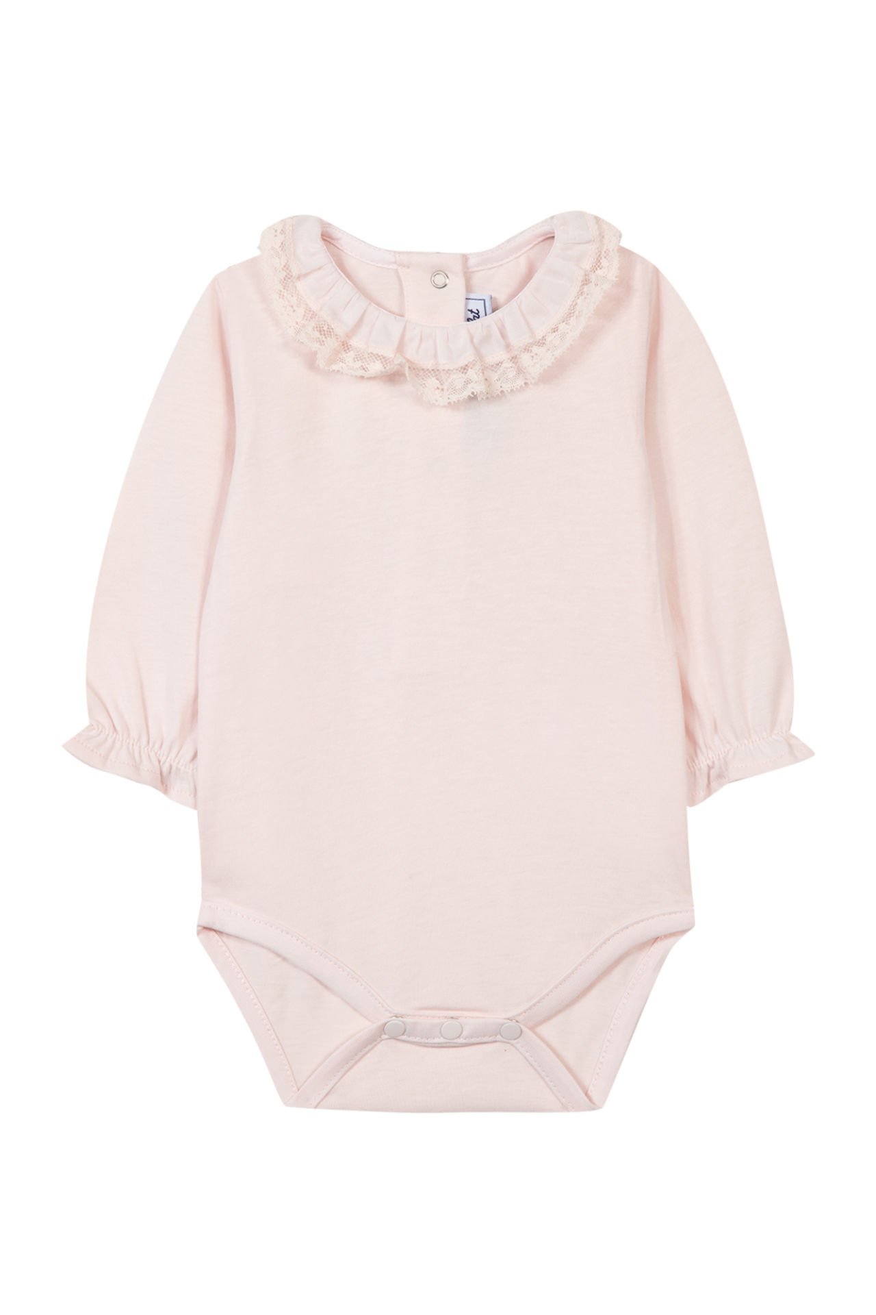 Kız Bebek Dantel Yakalı Body