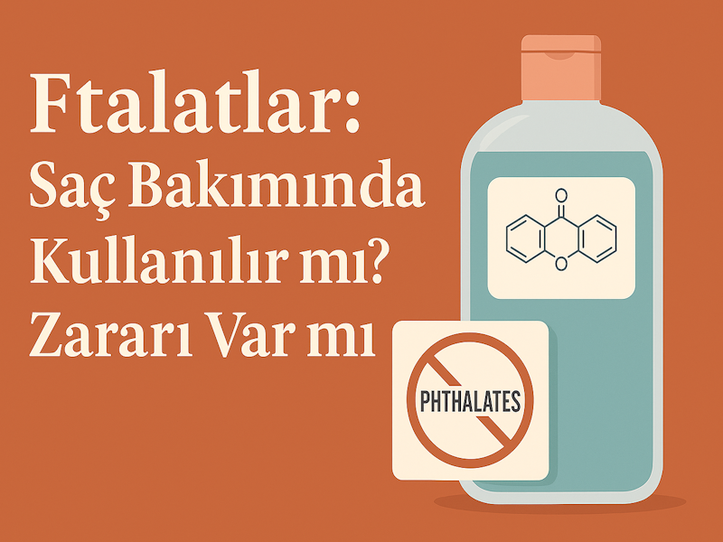 Ftalatlar ve Saç Sağlığı: Saç Bakımında Kullanılır mı? Zararı Var mı?
