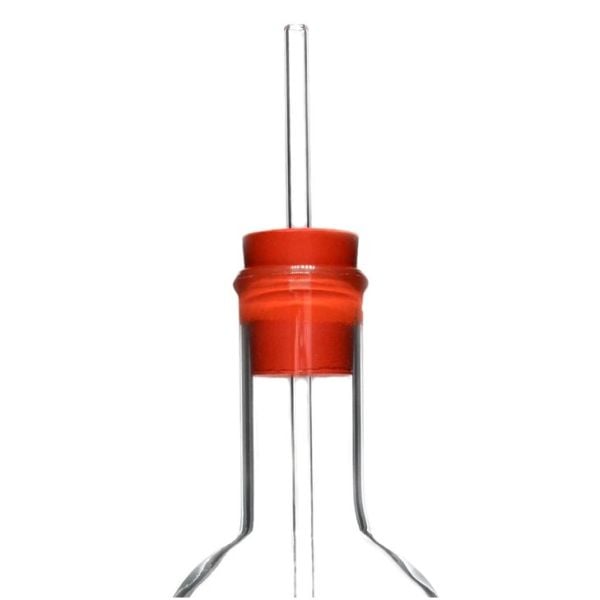 Borox Kauçuk Tıpa Delikli 10,5x14,5x20 mm - Kapak NS 12/21