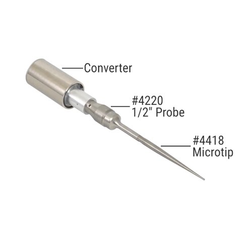 QSONICA for Q500 Microtip Prob 1/8''- Mikro Uçlu Prob 3.2 mm