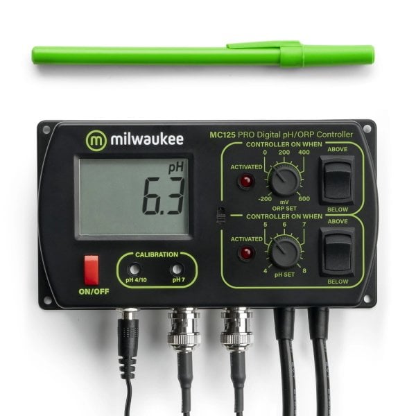 Milwaukee MC125 PRO Dijital pH ORP Kontrol Cihazı - pH Ölçer