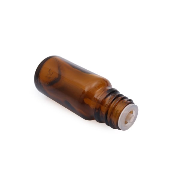 Borox Cam Damlatma Şişe 20ml - Amber Damlalıklı Şişe 100 Adet