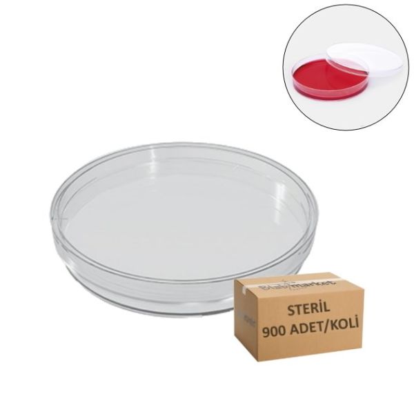 Petri Kabı 60x15 mm Gamma Steril - Petri Kutusu 900 Adet