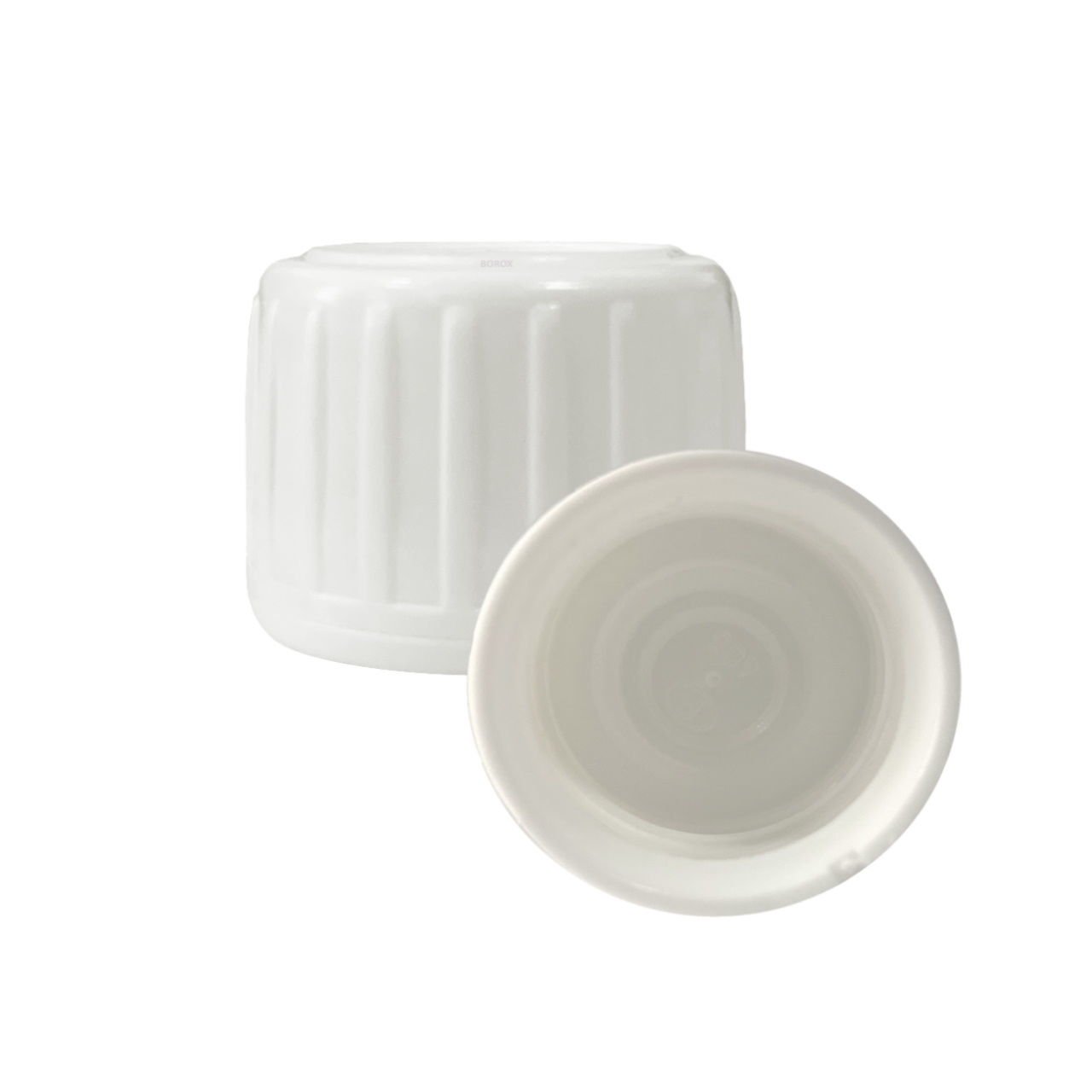 31pp Beyaz Kilitli Kapak - PE Contalı - 31 mm Ağızlı Şişeler İçin Uygundur
