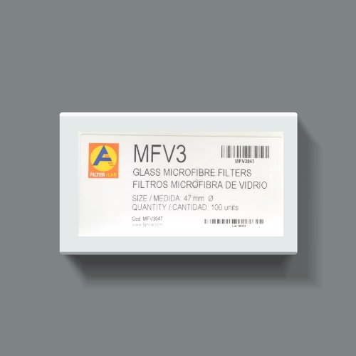 MFV3 Filterlab Cam Elyaf Mikrofiber Filtre Kağıdı – Vakum Filtrasyon Seti Filtresi - 47 mmΦ – 100 Adet/Paket