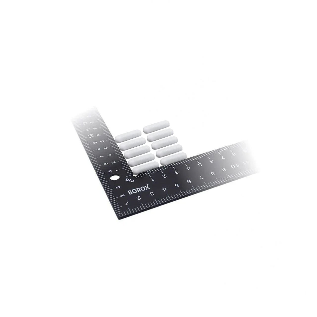 Manyetik Balık 6x20 mm - Teflon Karıştırıcı Balık Silindirik - 10 Adet Paket
