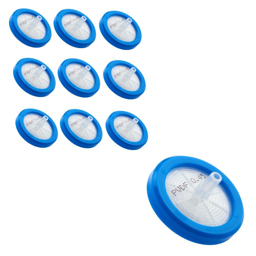Borox Hidrofilik PVDF Şırınga Filtre - Non Steril 0,45µm - 10Adet