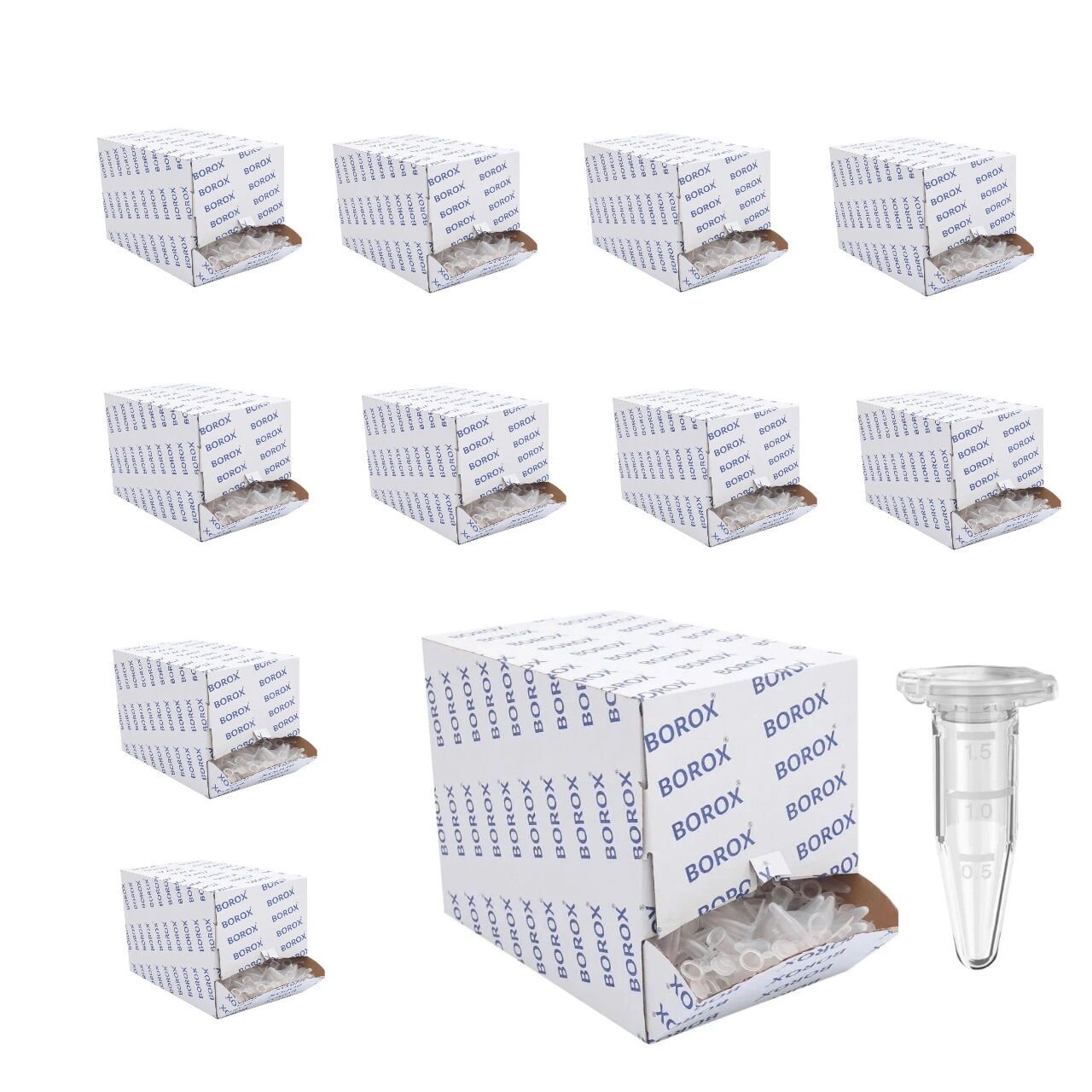 Eppendorf Tüpü 1.5ml - Mikrosantrifüj Ependorf Tüp 10000 Adet Toptan