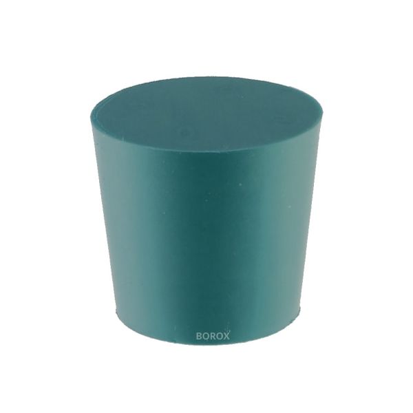 Borox Silikon Tıpa 8x12x20 mm - Kapak NS 10/19 - 1 Adet